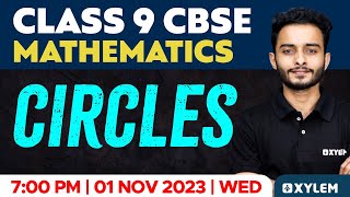 Class 9 CBSE Maths  Circles  Xylem Class 9 CBSE [upl. by Shelagh]