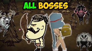 Defeating EVERY Boss in Dont Starve Together Speedrun [upl. by Nikki958]