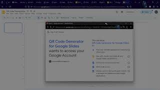 QR Code generator for Google Slides oAuth scope review [upl. by Alo901]