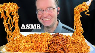 ASMR SAMYANG SPICY NOODLES MUKBANG EATING SOUNDS [upl. by Nizam]