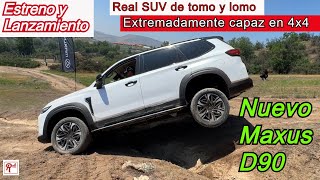 NUEVO MAXUS D90 4X4 ❗❗  literalmente te llevará a TODAS PARTES💥😍🌳🌲🌴 una gran sorpresa [upl. by Drye368]