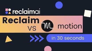 Best Motion Alternative  Smarter Scheduling with Reclaimai [upl. by Carie368]