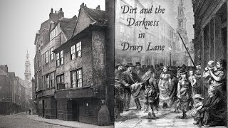 Dark and Dirty Slums of Victorian Drury Lane London Poverty in the 1800s [upl. by Revolc]