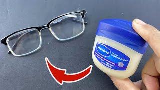 Just Do One Thing And The Scratches On Your Glasses Disappear Immediately 💥 Surprising 🤯 [upl. by Mellette]