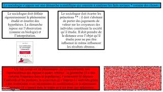 Introduction  questce que la sociologie  présentation rapide [upl. by Adnamahs]