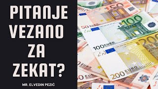 Pitanje vezano za zekat  mr Elvedin Pezić [upl. by Schaffel]