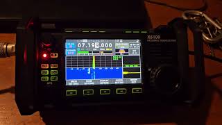 5w on the xiegu x6100 ham radio [upl. by Airlie531]