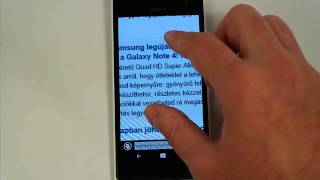 Nokia Lumia 735 unboxing and handson [upl. by Oigres]