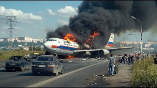 13 Minutes Ago Russian IL96 Plane Carrying Russian President and Ministers Explodes in MidAir [upl. by Mignon337]