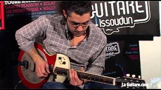 JeanYves Alquier luthier  Rub ones neck par Umberto Cinque au salon des luthiers issoudun 2012 [upl. by Verge]