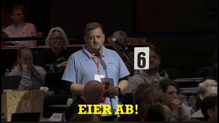 Meinungsfreiheit bei Die Linke und ab sind die Eier [upl. by Nyleimaj]