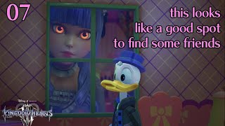 Kingdom Hearts 3  Part 7  This looks like a good spot to find some friends [upl. by Cressy]