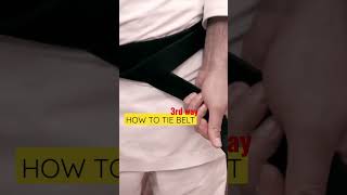 How to tie belt 3rd way [upl. by Haisoj]