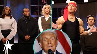 ‘SNL’ Cast Responds To Donald Trump’s Election Win [upl. by Lokin]