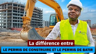 La différence entre un permis de construire et un permis de bâtir [upl. by Cordle]