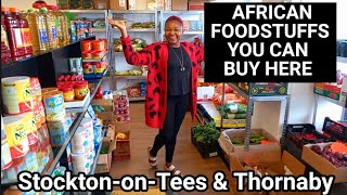 African And Caribbean Shop Opens In StocktononTees amaglobalfoods [upl. by Clere]