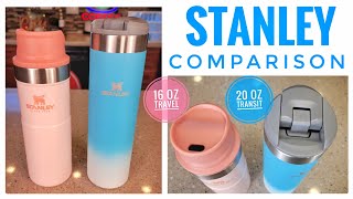 Stanley AeroLight Transit Bottle vs Classic Trigger Action Travel Mug [upl. by Mundford]