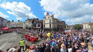 Knaresborough Bed Race 2024  the parade [upl. by Amabelle]