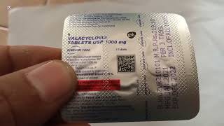 Zimivir 1000mg Tablet  Valacyclovir 1000mg Tablet  Zimivir 1000mg Tablet uses Benefit Review Hindi [upl. by Zebapda482]