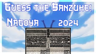 Banzuke Prediction Time Guess The Banzuke—Nagoya July 2024 [upl. by Hacissej202]