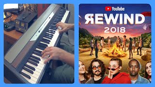 Youtube Rewind 2018 but I play a tritone every time something cringy happens [upl. by Immac]