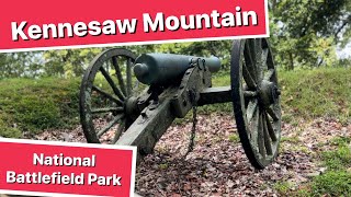 Kennesaw Mountain National Battlefield Park  a hike to the top [upl. by Ennovihc]