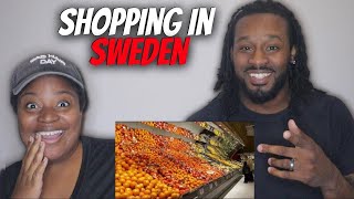 🇸🇪 American Couple Reacts quotSwedish Supermarket  ICA Maxi Tourquot [upl. by Wojcik372]