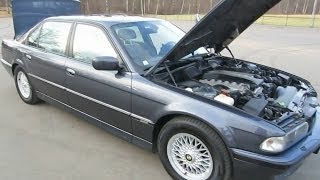 Jens 1998 BMW E38 750iL Introduction [upl. by Ynatil]