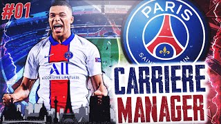 FIFA 22 Carrière Manager PSG 01  REVONS PLUS GRAND [upl. by Arykahs]