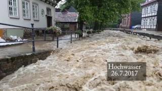 Hochwasser in Goslar [upl. by Aynor126]