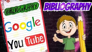 Making a beautiful bibliography for school project file shorts bibliography [upl. by Adnoel92]