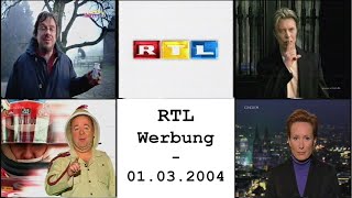 RTL Werbung  01032004 [upl. by Earl]