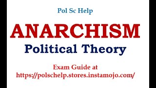 ANARCHISM  HOW TO WRITE ANSWERS ON THIS TOPIC [upl. by Trebma]