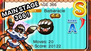 Pokemon Shuffle  Main Stage 366  Barbaracle Itemless CatchRematch for the S [upl. by Heath]