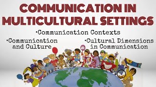 COMMUNICATION IN MULTICULTURAL SETTINGS [upl. by Orland]