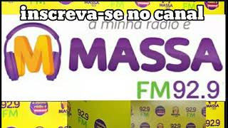 Rádio Massa FM 929 São Paulo  SP  Brasil [upl. by Atiuqal]