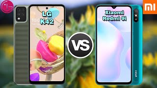 Xiaomi Redmi 9i VS LG K42  Quick Comparison  iCompare [upl. by Gretal]