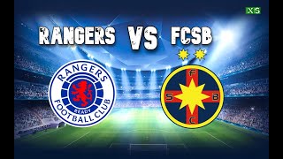 Rangers vs FCSB Europa League PLAY ON [upl. by Aicirtam202]