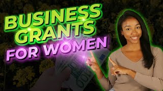 Top Business Grants for Women  SBA Awards 27 Million in Grants for Women [upl. by Salvador]