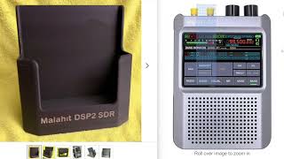 Malahit DSP2  DSP1 SDR Desktop Stand HF Radio  Shortwave Scanner Stand [upl. by Mya]