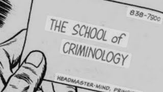 Criminology Lecture 5 Section 1 [upl. by Ecilayram]