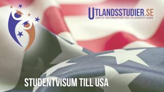 Studentvisum till USA [upl. by Eatnoed]