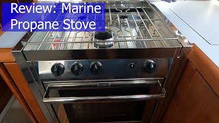 Review Force 10 Gas Stove for the boat [upl. by Aliam]