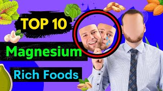 Top 10 Magnesium Rich Foods That Are Super Healthy  Health Benefits of Magnesium [upl. by Anilrahc]