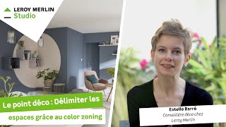 Color zoning ou comment délimiter ses espaces par la couleur   Le point déco📌 [upl. by Aneger]