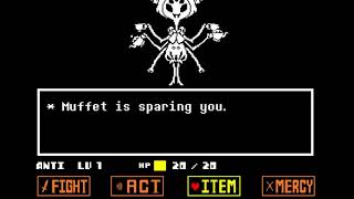 Beating Muffet in 1 Turn  Pacifist Run Undertale [upl. by Ennyrb]