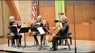 Danish String Quartet Mozart’s Divertimento in F K 138 [upl. by Boyes]