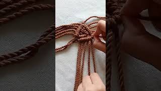 Macrame Diy Coaster [upl. by Prudie]