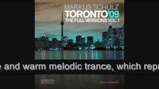 Markus Schulz  Toronto 09 The Full Versions Vol 1 [upl. by Anaxor]