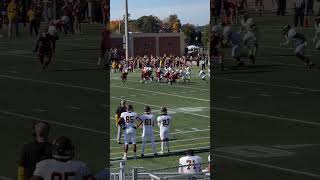 Salisbury Sea Gulls SyRus McGowan to Dario Belizaire for a touchdown vs Rowan Profs ncaa football [upl. by Gideon999]